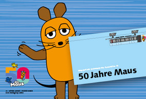 Schwebebahnmodell 50 Jahre Maus 50 Jahre "Sendung mit der Maus" - wir feiern mit einem neuen Schwebebahnmodell!